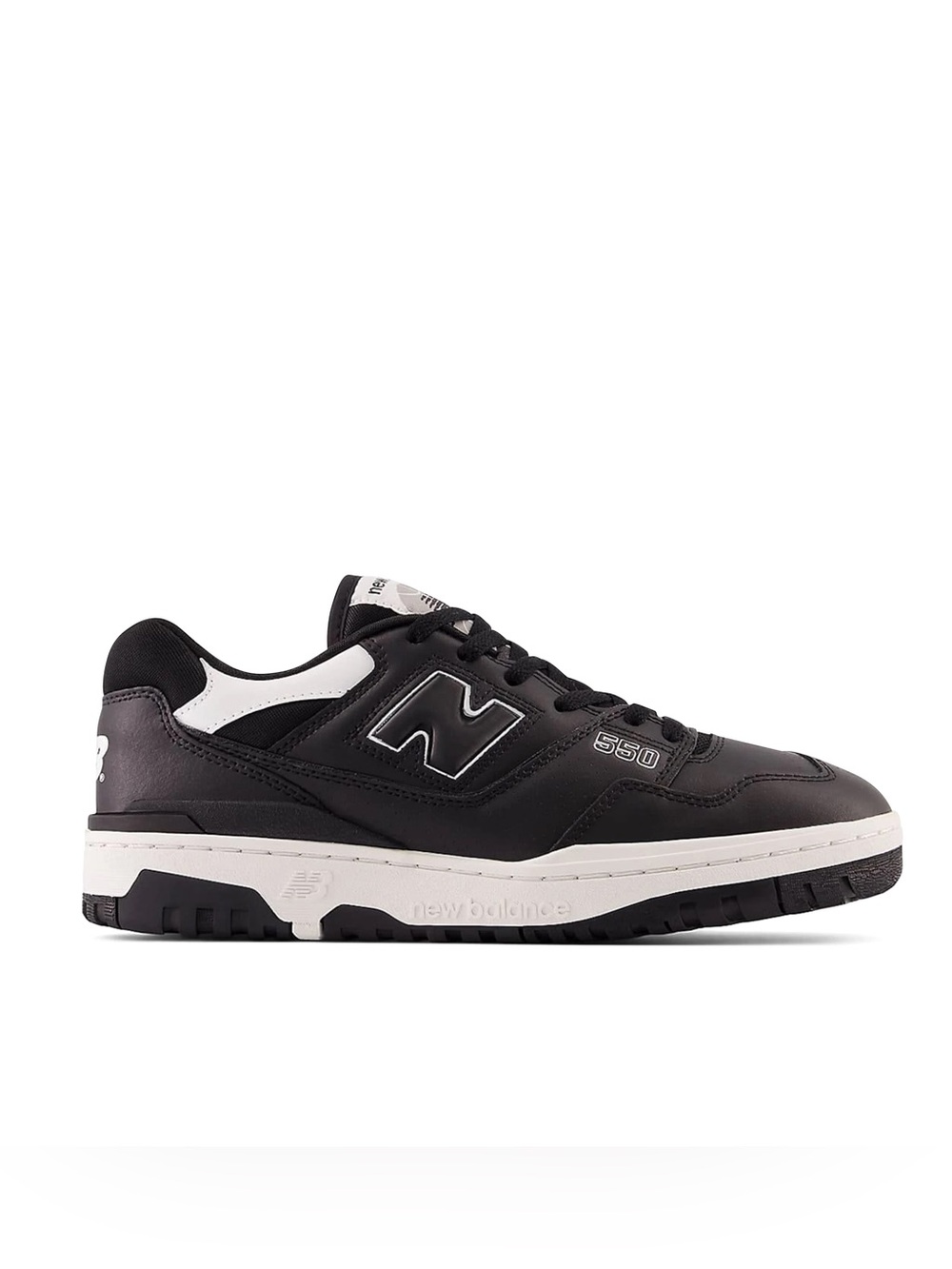 New Balance 550 Low-Top Sneaker - Black/White